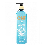 CHI Aloe Vera with Agava Nectar Detangling Conditioner - Кондиционер увлажняющий разглаживающий 710 мл